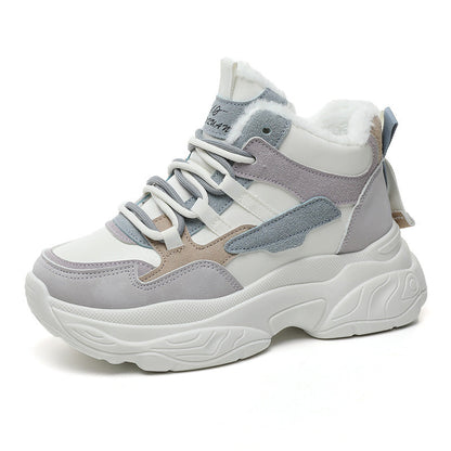 Damen Sneaker Winter Warm kuschelig Sportlich