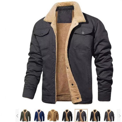 Winterfeste Jacke mit warmem Innenfutter BerlinGlamour. - BerlinGlamour