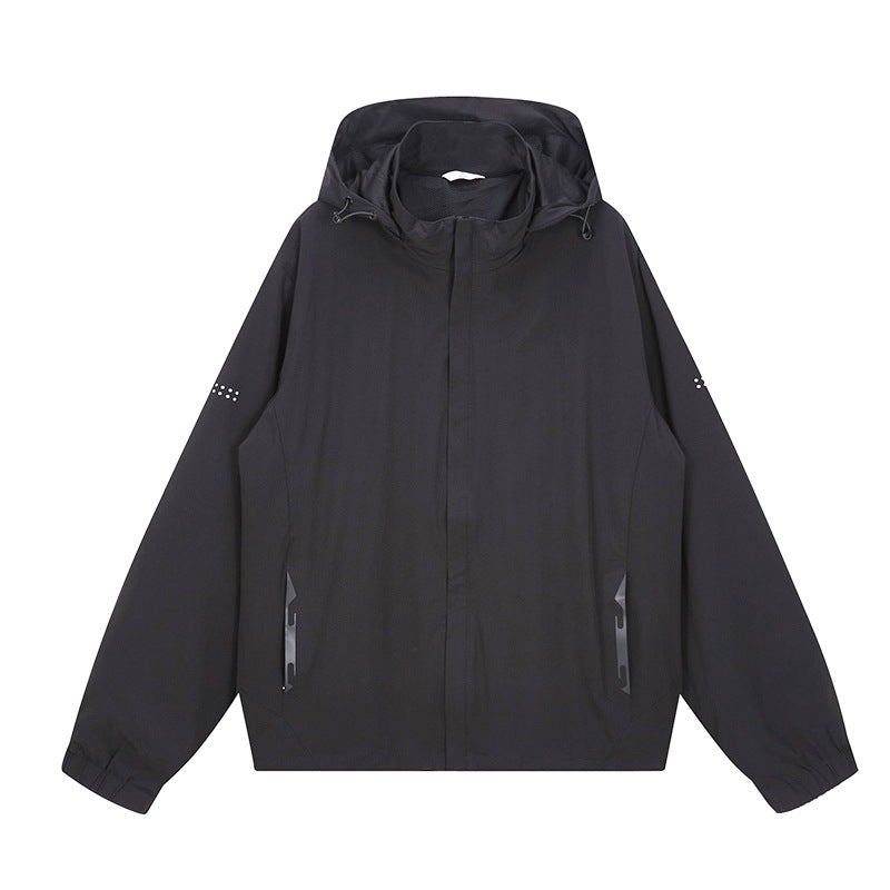 Herren Outdoor-Jacke Wasserdicht Verstellbare Kapuze - BerlinGlamour