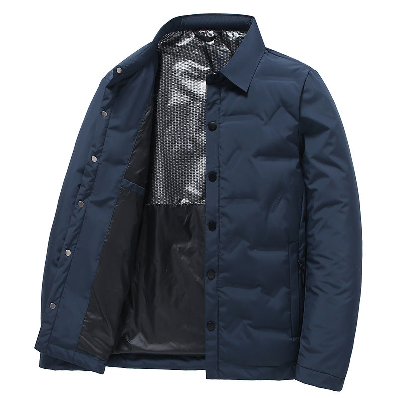 Isolierte Herren Steppjacke Warm Wasserabweisend - BerlinGlamour