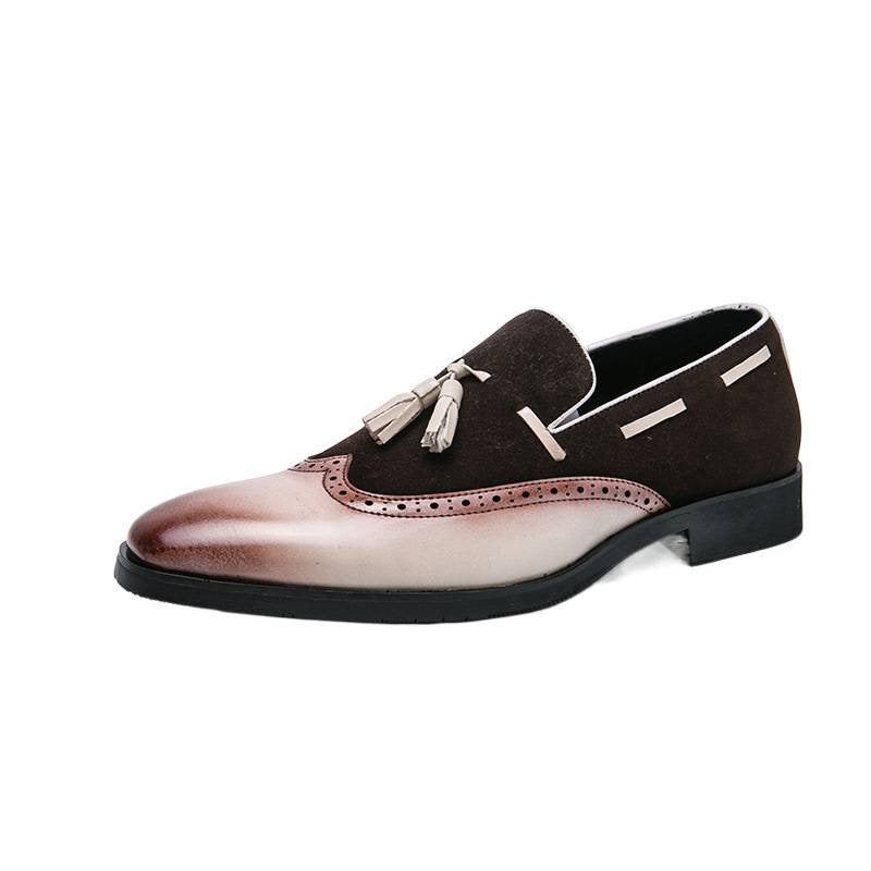 Damen Mokassins Modisch Quasten Detail Elegante Schuhe