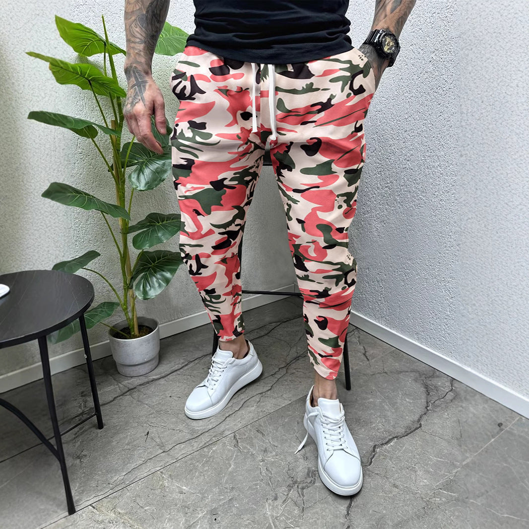Herren Jogginghose Camouflage Modern Sportlich - BerlinGlamour