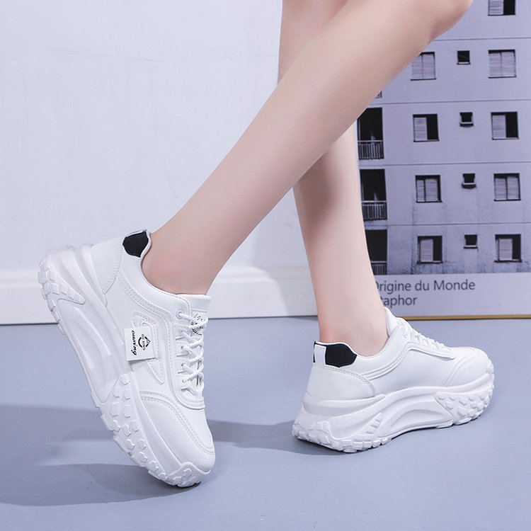 Damen Sneaker Chunky atmungsaktiv Laufsohle Komfort