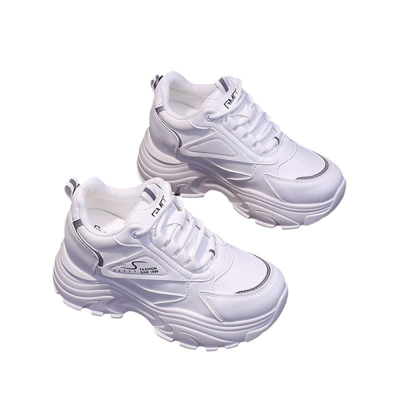 Damen Sneaker Chunky Bequem Laufsohle Ergonomisch