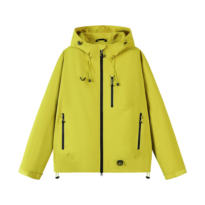 Wasserabweisende Herren Outdoorjacke Funktionell Winddicht