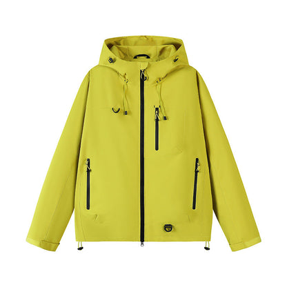 Wasserabweisende Herren Outdoorjacke Funktionell Winddicht