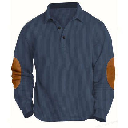 Herren Polo Langarm Modern Berlin Style