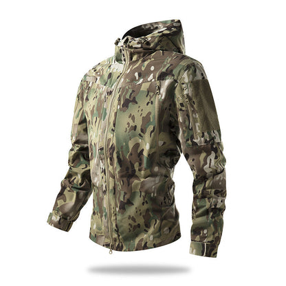 Herren Outdoorjacke Wasserdicht Atmungsaktiv Membran - BerlinGlamour