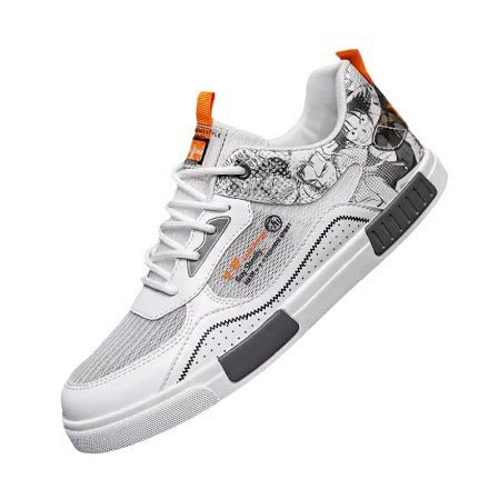 Damen Sneaker Sportlich Atmungsaktiv Grafische Muster