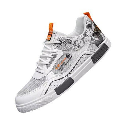 Damen Sneaker Sportlich Atmungsaktiv Grafische Muster
