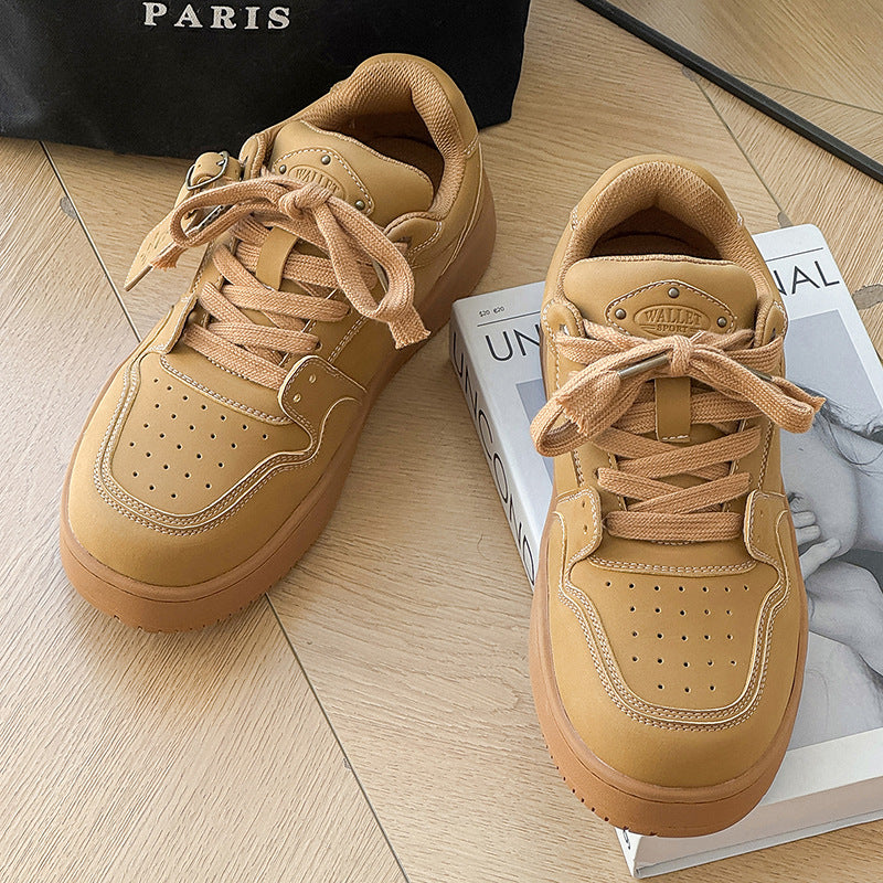 Damen Sneaker Sportlich Veloursleder Sohlendämpfung