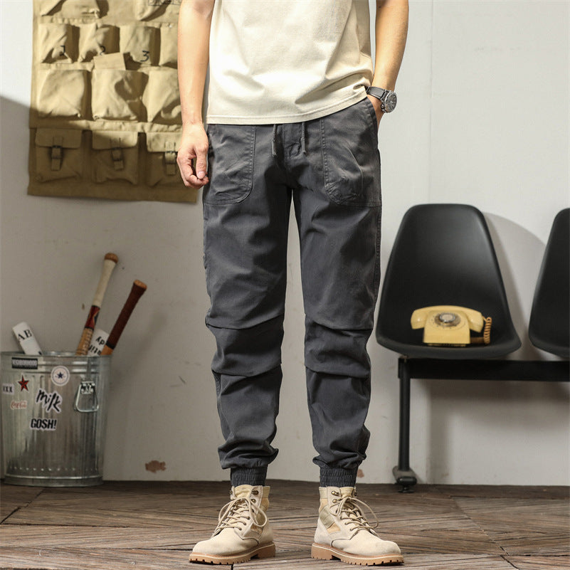 Bequeme Herren Cargo-Hose Elastisch Multifunktional