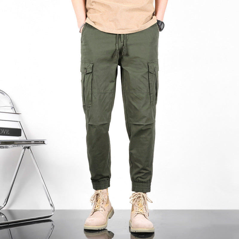 Herren Cargo-Hose Vielseitig Taschen Bequem Freizeit - BerlinGlamour