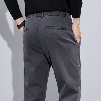 Herren Chinos Slim Fit mit Taschen Elegant Modern