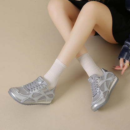 Damen Sneaker Atmungsaktiv Freizeitschuhe Rutschfest Flexibel