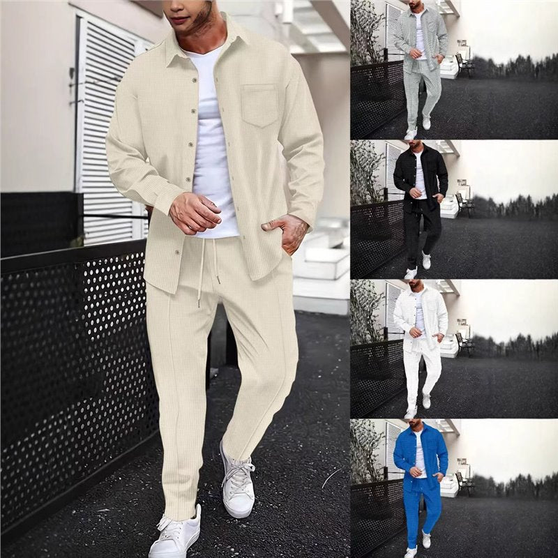 Herren Freizeit Set Leger Hemd Hose Berlin Style - BerlinGlamour