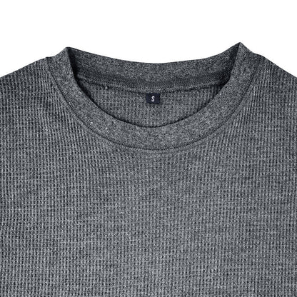 Herren T-Shirt Langarm Strukturiert Modern Berlin