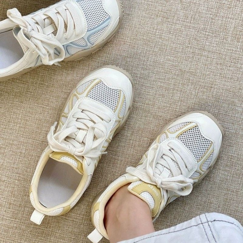 Damen Laufschuhe Atmungsaktiv Mesh Leicht Mit Dämpfung