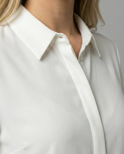 Weiches Damenpolohemd Modern Baumwollmix Elegant
