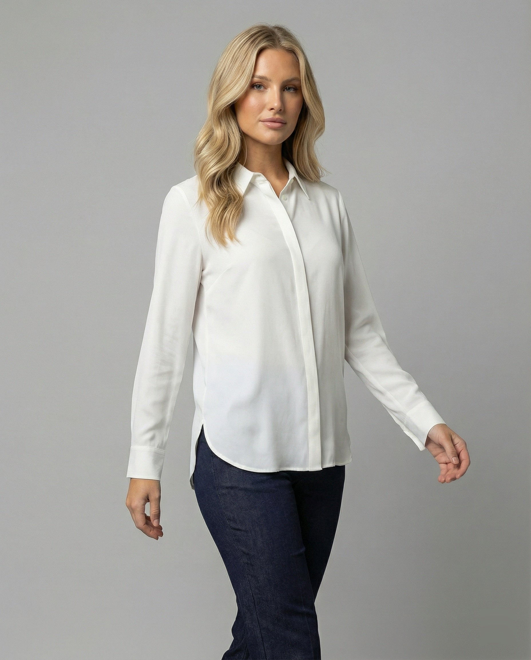 Weiches Damenpolohemd Modern Baumwollmix Elegant - BerlinGlamour