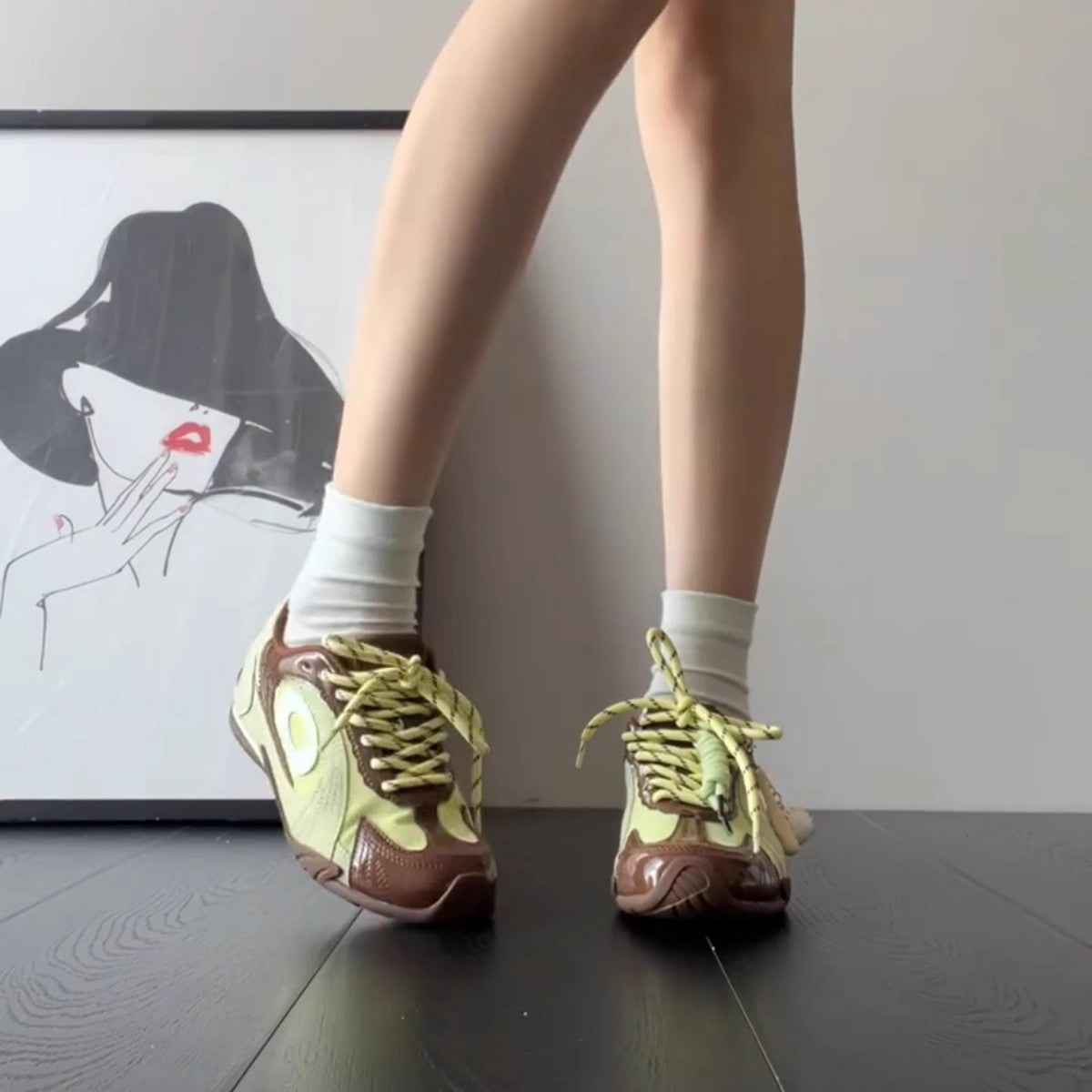 Damen Sneaker atmungsaktiv modisch einzigartig Design