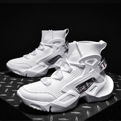 Damen Sneaker High-Top Modern Futuristisch Design - BerlinGlamour
