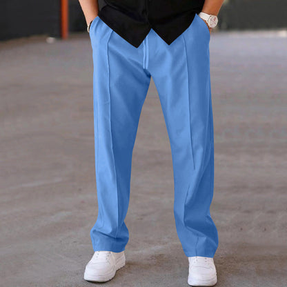 Herren Sweatpants Bequem Elegant mit Seitentaschen