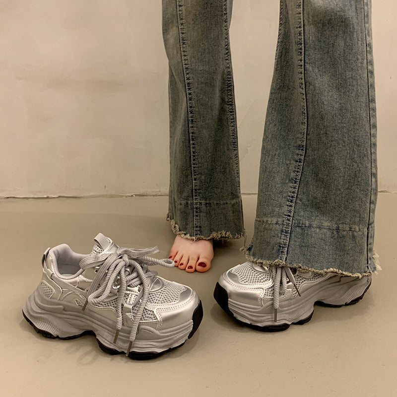 Damen Sneaker atmungsaktiv mit dämpfender Sohle
