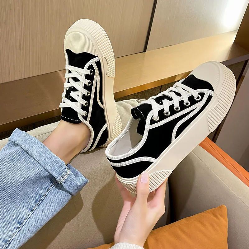 Damen Sneaker Wildleder Schuhe Bequem Modern