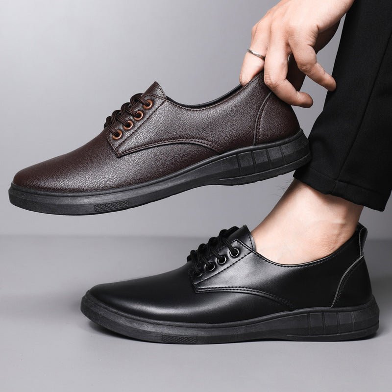 Herren Schnürschuhe rutschfest ergonomisch bequem