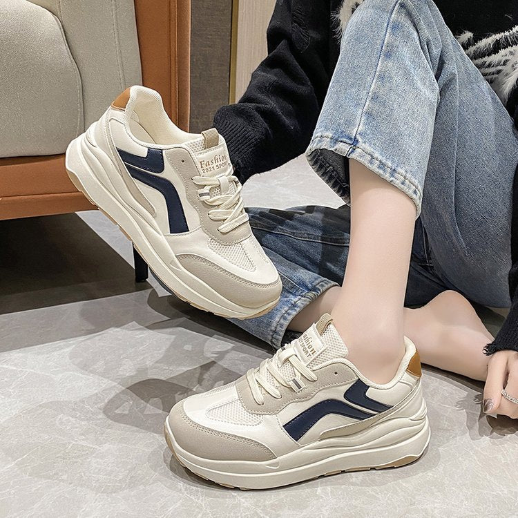 Damen Sneaker atmungsaktiv mit dämpfender Laufsohle