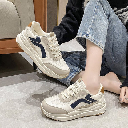 Damen Sneaker atmungsaktiv mit dämpfender Laufsohle