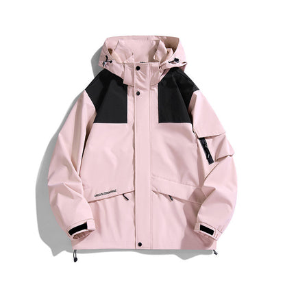 Herren Windjacke Wasserabweisend Funktionell Modern