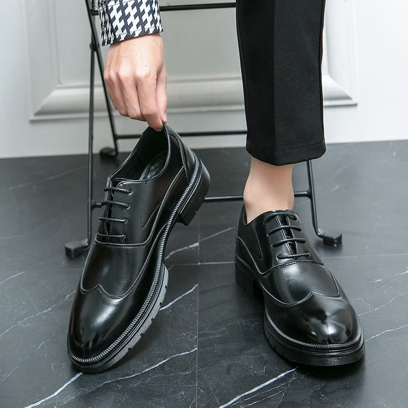 Damen Schnürschuhe Elegante Leder Schuhe Rutschfest