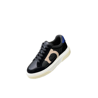 Damen Sneaker Sportlich Lederschuhe Trendy Modell