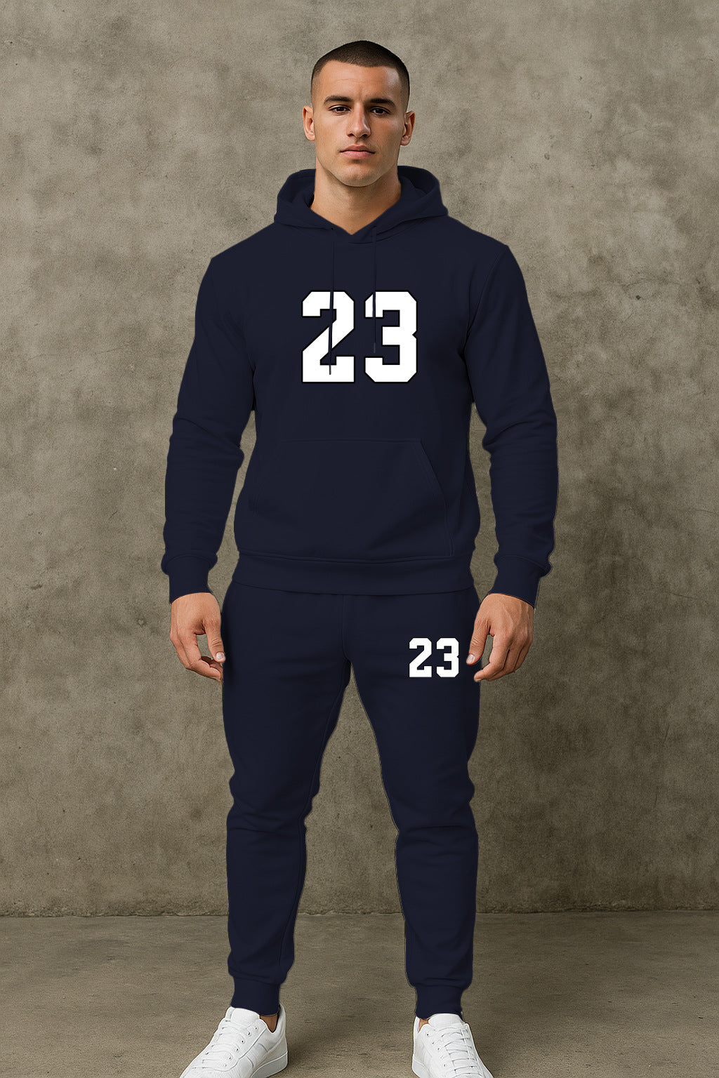 Herren Sportanzug Modern mit Grafikdesign Großstadt Style