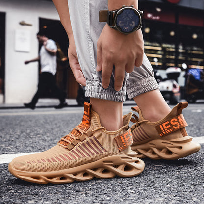 Damen Sneaker Sportlich Atmungsaktiv Laufschuhe Flexibel