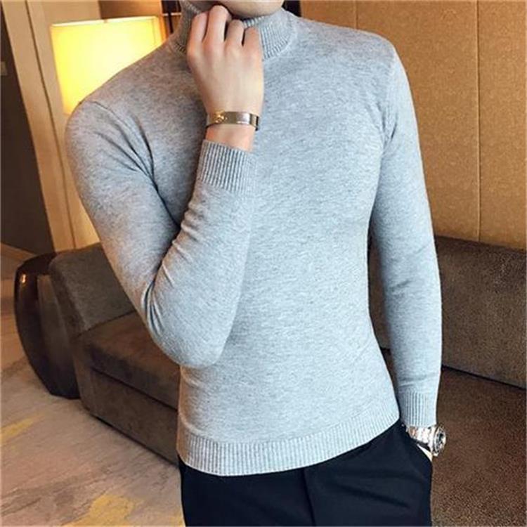 Herren Rollkragenpullover Elegante Mode aus Baumwolle