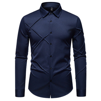 Herren Hemd Elegantes Modell Slim Fit Modern