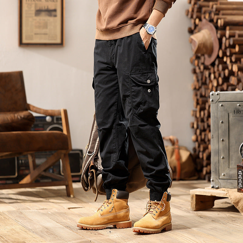 Herren Cargo-Hose Vielseitig Gepolstert Elastisch
