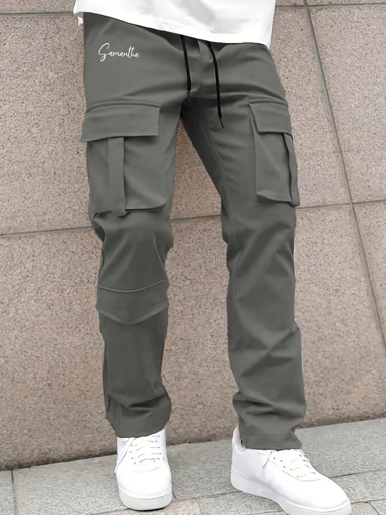 Herren Cargo-Hose Bequem Vielseitig Elastisch