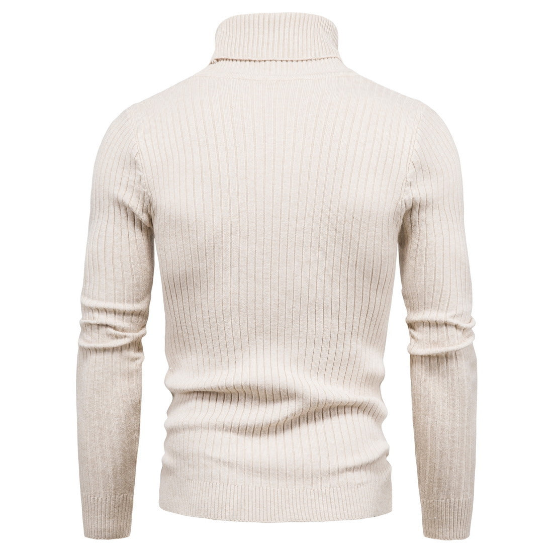 Herren Rollkragenpullover Komfortabel Warm Modern