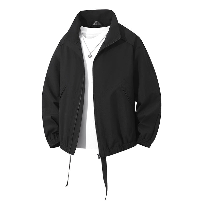 Herren Freizeitjacke Leicht Elastisch Mit Taschen
