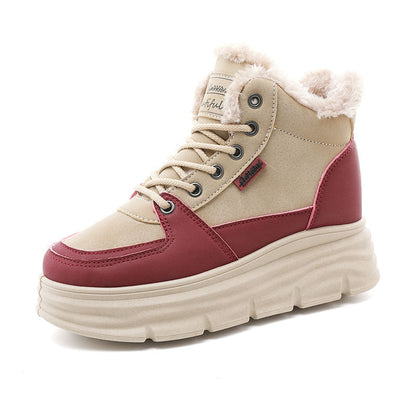 Damen Winterstiefel Warm Gefüttert Schnee Stiefel
