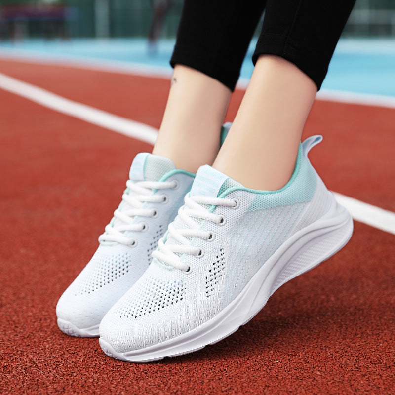Damen Laufschuhe Atmungsaktiv Leicht Mesh