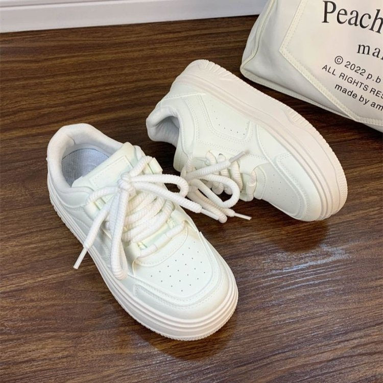 Damen Plateau Sneaker Bequem Ergonomisch Stylish
