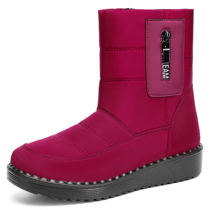 Damen Winterstiefel Warmfutter Rutschfest Schnee Stiefel