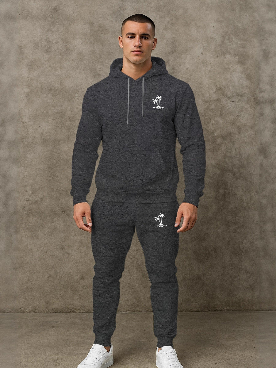 Herren Hoodie Set Bequem Jogginghose Sportlich