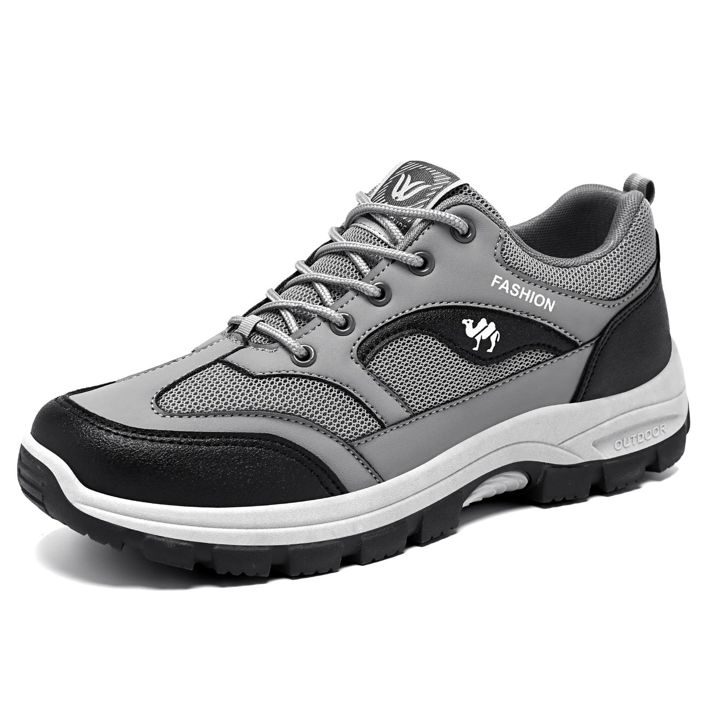 Wanderstiefel Damen Sportlich Atmungsaktiv Schwarz