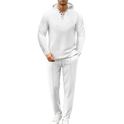 Herren Hoodie-Set Sportlich Modern mit Kapuze